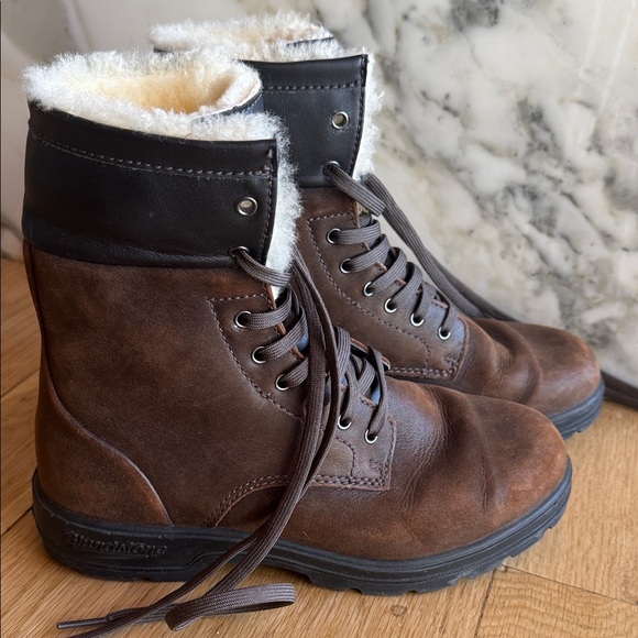 Blundstone 1461 Waterproof Winter Leather Lace-up Boots Women’s 8.5/Men’s 6.5 - Picture 13 of 16